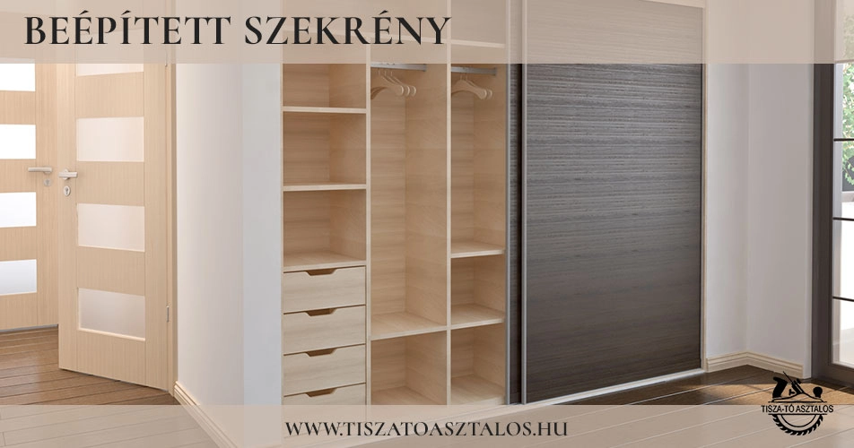 BEÉPÍTETT SZEKRÉNY
